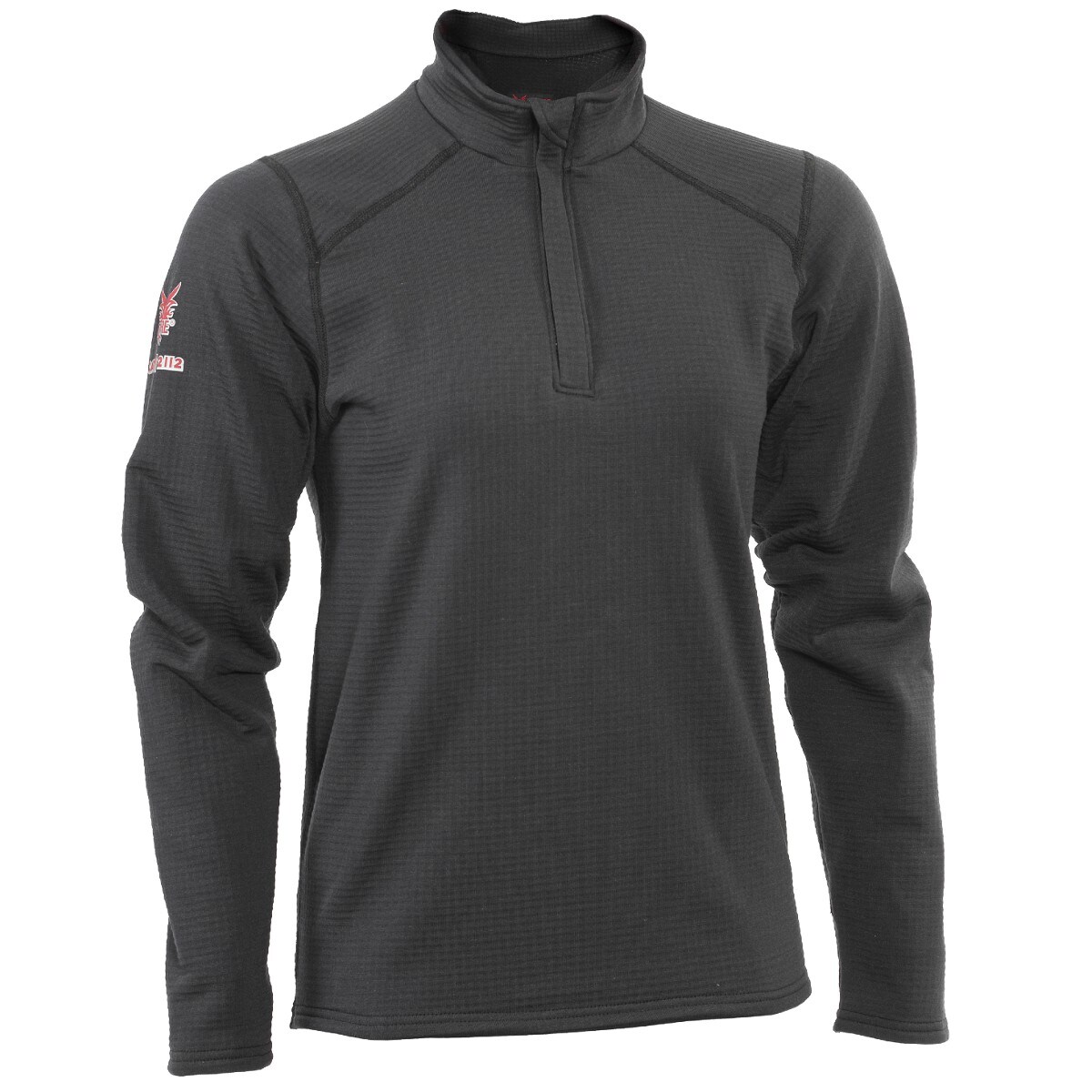 DRIFIRE Power Grid Women's FR Quarter Zip Fleece in Black